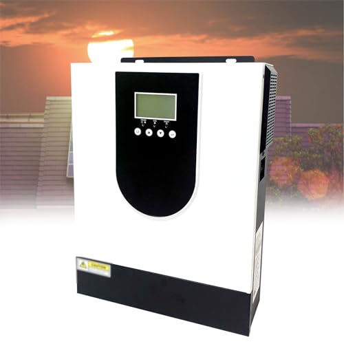 Mcamgiczin Inversor Hibrido 24v a 220v 230v 3000W Cargador Solar MPPT 80A (Off Grid) con Cargador de Batería, prioridad de Red, Solar inverters