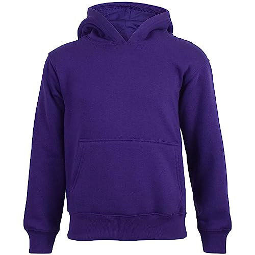 Pull chemise violet pour enfant résistant aux lavages
