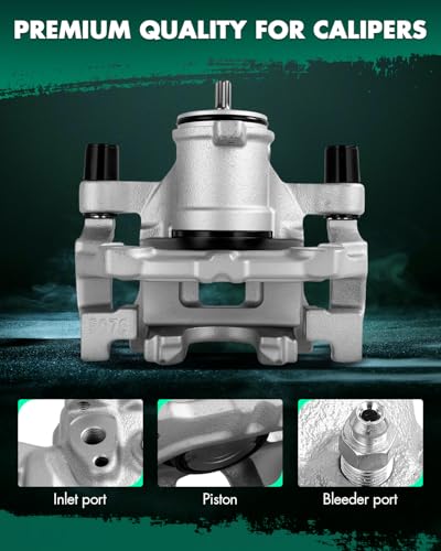 Image of SCITOO 14140593 Rear Right Disc Brake Caliper Fit For Honda For Civic 2016-2020,For Honda For Insight 2019-2021, Single Piston