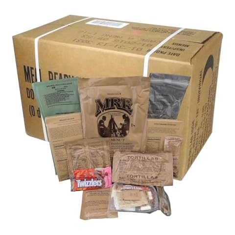 Ammo Can Man MREs (Meals Ready-to-Eat) Box A, Genuine U.S. Military Surplus, Menus 1-12 by Rothco Cover