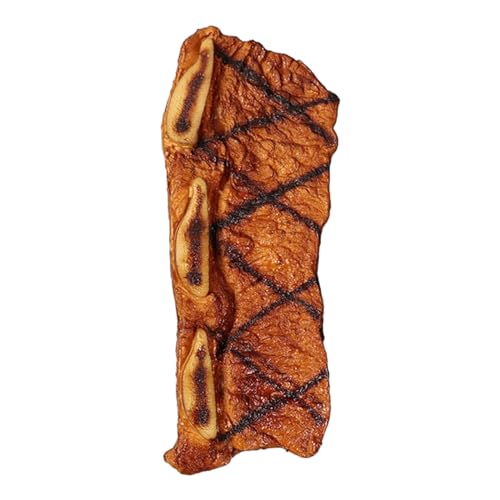 Ayhujbk Realistic Fake Steak Model Artificial Steaks Simulations Food for Food Photography Early Childhood Teaching Tool