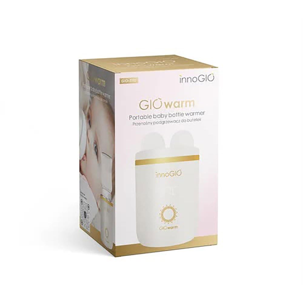 InnoGIO Scaldabiberon Elettrico Portatile USB Scaldalatte Riscaldamento Rapido GIOWARM GIO-370