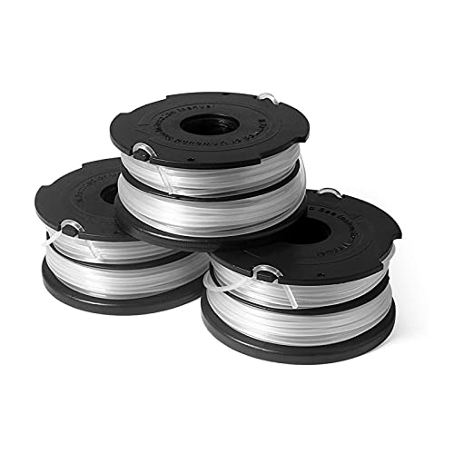 Eyoloty 90517175 Replacement String Trimmer Spools for Black Decker DF-065 GH710 GH700 GH750 Weed Eater Refills Line 36ft 0.065