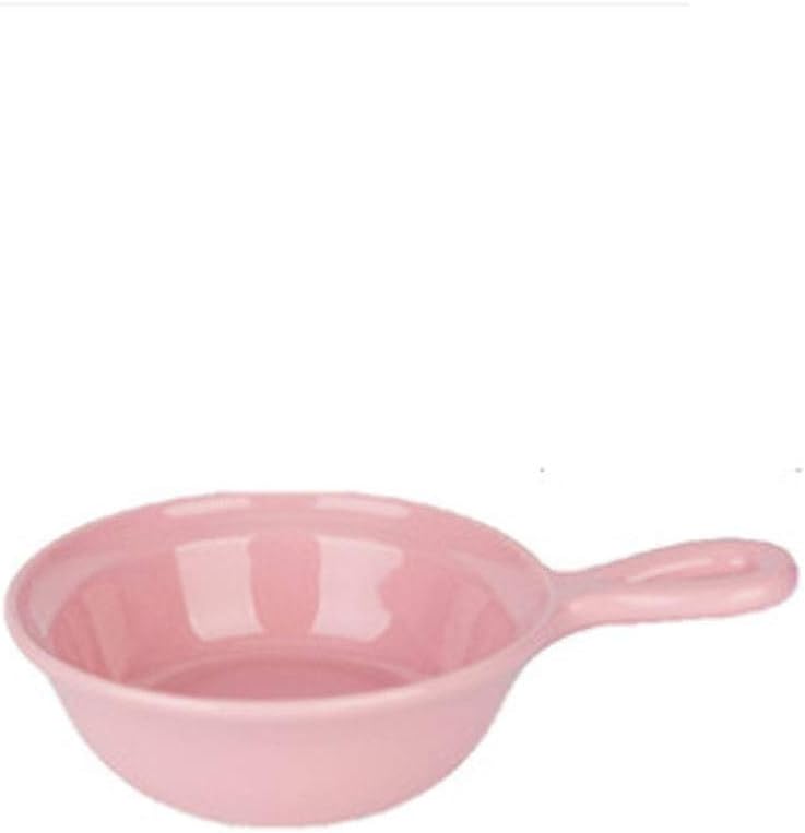 Bowls Porcelain Cereal,Sauce Dishes Dipping Cup Porcelain Cereal Bowl with Handle for Rice Oil Sushi Dessert Bowl (Color : 1) (2)