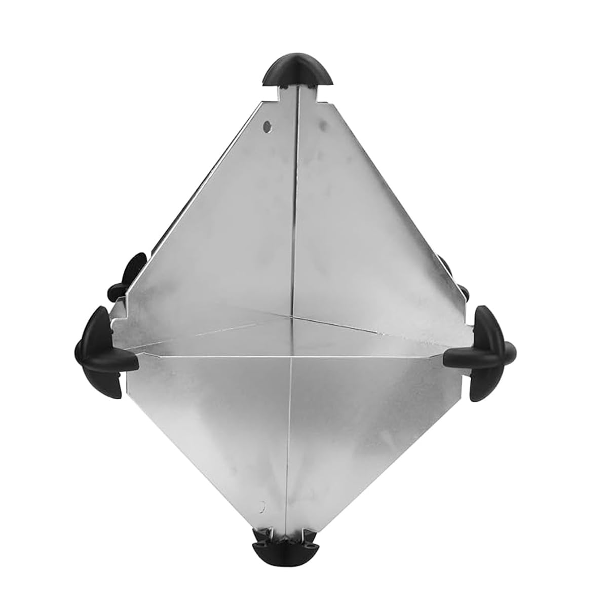 Marine Oktaeder-Radarreflektor 12x12 Zoll für Segelboote Motorboote Oktaeder-Radarreflektor aus Aluminium für verbesserte Sichtbarkeit