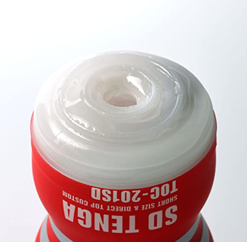 TENGA テンガ 新SD TENGA オリジナル バキュームカップ female ショートタイプの奥突き感 1個 (x 1) 赤 - 画像5