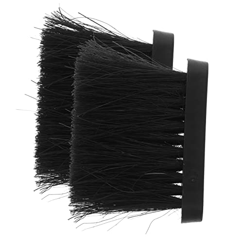 VALICLUD 1 Juego Cepillo para Limpiar Chimeneas Pequeño Cabeza De Cepillo De Chimenea Accesorios para Limpieza De Chimeneas Herramientas De Limpieza De Chimenea Sisal Negro 2 Piezas