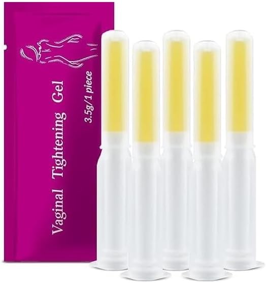 Gel Astringente Vaginale – Idratante Intimo Monodose 3,5 ml con Aloe Vera e Ginseng – Tonicità, Freschezza Anti-Odore, Benessere Intima Femminile – Applicatore Pre-Riempito (5 pz) - 1