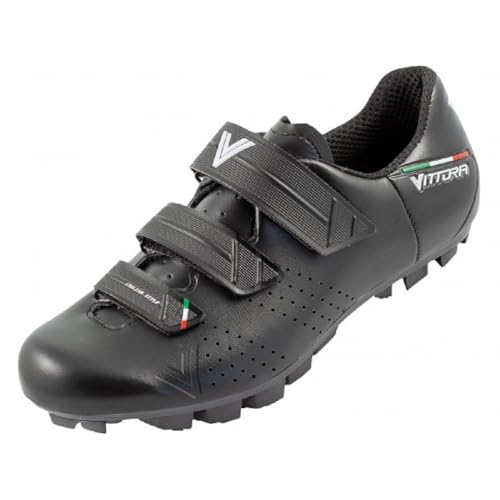 Vittoria Rapide MTB Cycling Shoes (Black, EU 48 US 14 UK 13 ½)