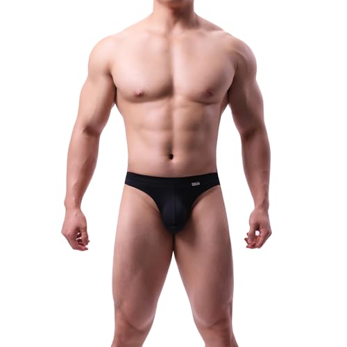 MuscleMate Men's Fitness Classic Thong G-String Underwear, Men's Stretch Comfort Thong G-String Underwear.3