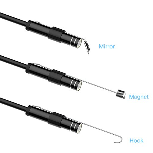 FLOUREON Telecamere di ispezione USB Endoscopio