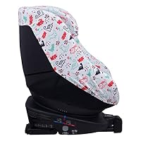 JYOKO Kids Bezug kompatibel mit Joie Spin 360, Nuna Rebl, aus Baumwolle (Dino Party) – Ansicht 4