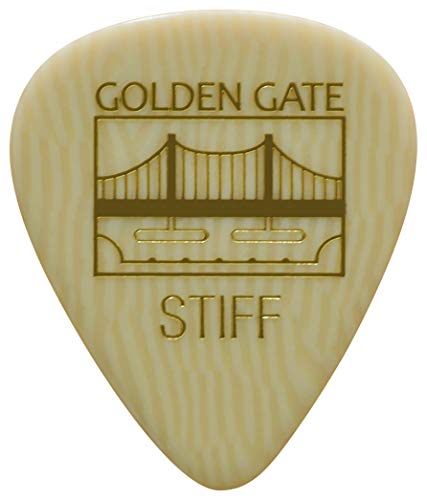 Médiators de forme Sideman MP-341 Golden Gate 1,0 mm ivoire haute précision