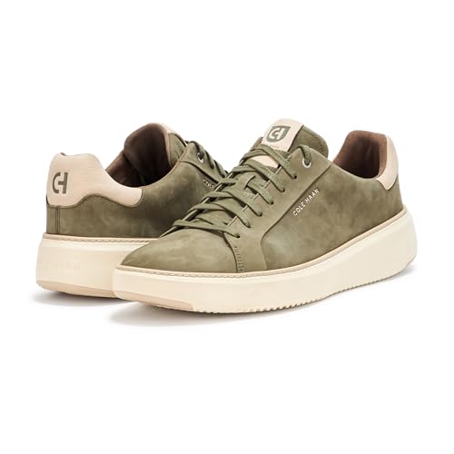 Cole Haan Women's Grandpro Topspin Golf Sneaker, Dusty Olive, 8.5 Wide3