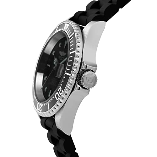 Invicta-Mens-Pro-Diver-Automatic-Watch-with-Silicone-Band-Black-Model-23678