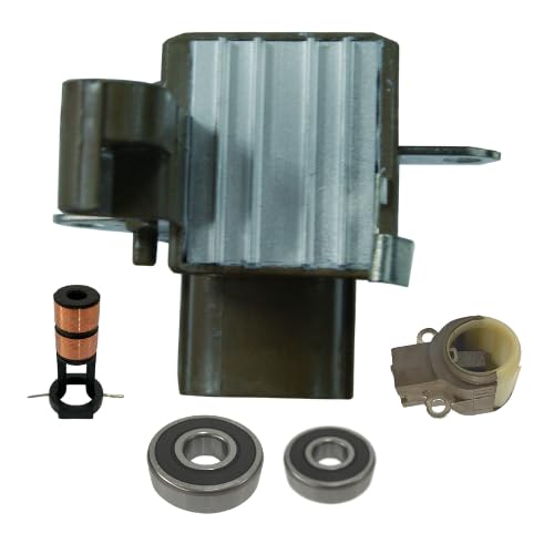 SB Parts New Alternator Kit Regulator Bearings Brush Holder Slip Ring in6015rk6 Compatible with Lexus GS430 GX470 LS430 LX470, Compatible with Toyota