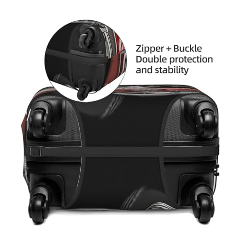 Elastic Travel Luggage Cover for Suitcase Tsa Approved Stretch Scratch-Resistant Suitcase Protector Cover Washable Classic Car Roadsters Old Fashioned Baggage Covers Fits 18-32 Inch Luggage Case3