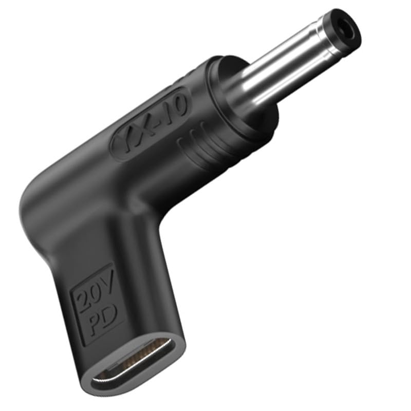 100W 4.5 X 3.0mm Adapter to USB C Adapter 19.5V, USBC Female to DC Male 4.5x3.0mm Adapter, Type USB C to 4.5 x 3.0 mm Adapter Made for Dell Laptop Series