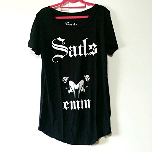 黒夢 清春 SADS Tシャツ Amazon.co.jp: ブラック XS SADS EVIL 黒夢 清春 MASK Tシャツ