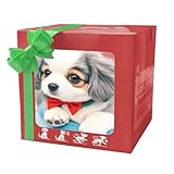 Perro robot: compañero instantáneo ¡Cumple fácilmente el sueño de tu perro! Este compañero realista de IA te acompaña, lo que lo convierte en el regalo perfecto para los amantes de las mascotas y un excelente calmante para el estrés.