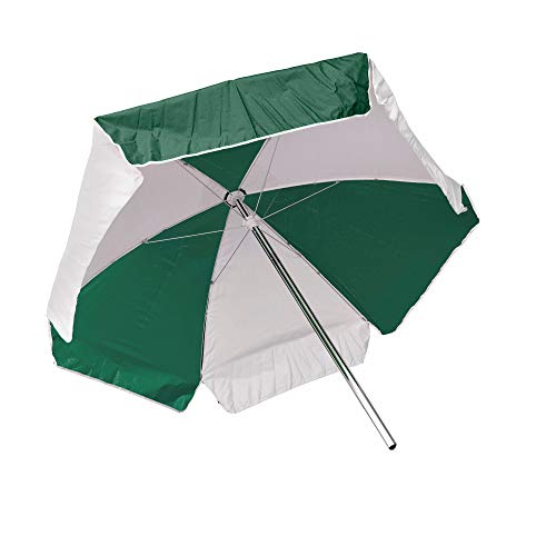 Kemp USA 52" Green and White Multipurpose Umbrella