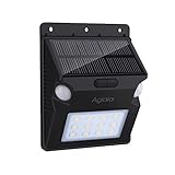 Aglaia Lámparas Solares,Luces Solares 12 LED,Colorato Lámparas Solares de Pared Impermeable,Luz de Solar,Luces de Exterior con Sensor de Movimiento Batería Solar Exterior para Jardín,Patio,Camino