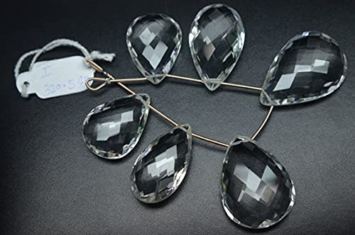 Perles en cristal de roche naturel pour sublimer vos tenues de soirée avec élégance