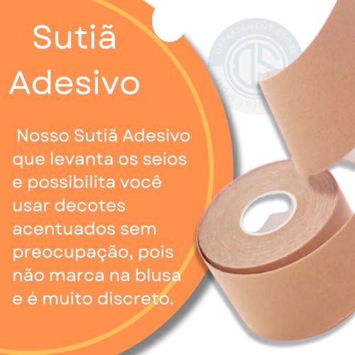 Departament store Kit 2 fita adesiva para seios | Faixa boob tape de sustentação +20 protetor de mam