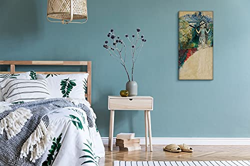 Horloge sur Toile sans Tic-Tac pour Chambre et Salon - 5