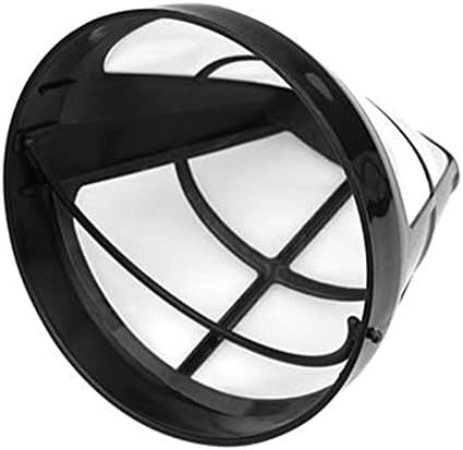 fengshan Coffee Filter, Reusable Coffee Mesh Basket, Universal Permanent Cup Coffee Dripper, Pour over Coffee Dripper Nylon Mesh, Surgical Stainless Steel Woven Mesh Washable for Coffee Machines