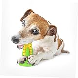 HEMOTON Hundespielzeug Für Aggressive Kauer Quietschende Zahnbürste Mit Saugnapf Sicheres Und Langlebiges Kauspielzeug Aus TPR Interaktiv Für Kleine Bis Große Hunde