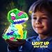 LAOESE Paint Your Own Dinosaur Lamp Kit, Art Supplies Kids Paint Set, Arts and Crafts for Kids Ages 8-12, Dinosaur Toys Girls Boys Halloween Birthday Christmas Gifts Ages 3 4 5 6 7 8 9 10 11 12+