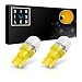 SiriusLED 1W Super Bright LED Bulb for Interior Dome Map Door Courtesy Light Size T10 194 168 W5W 2823 Multiple Color (Amber)