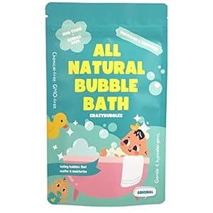 CrazyBubbles All Natural Bubble Bath for...