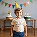 Chipeler The Birthday Dude Shirts Toddler Boys Birthday Theme Party Tops Birthday Boys Gift Short Sleeve T-Shirts 7 Years