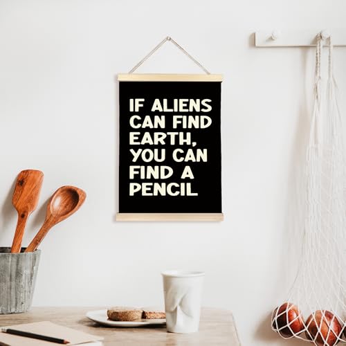 CGBHW Moldura engraçada para pôster de sala de aula, 30,5 x 40,6 cm, preto, para sala de aula de mat