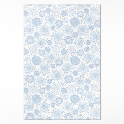 Tapis de sol vinyle 120x180 cm rectangle entretien facile pour maison deco - 2