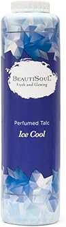 BeautisoulIce Cool Perfumed Talc | Prickly Heat Cooling Powder | Cool Powder For Summer | Cooling Effect with Menthol, 100 g