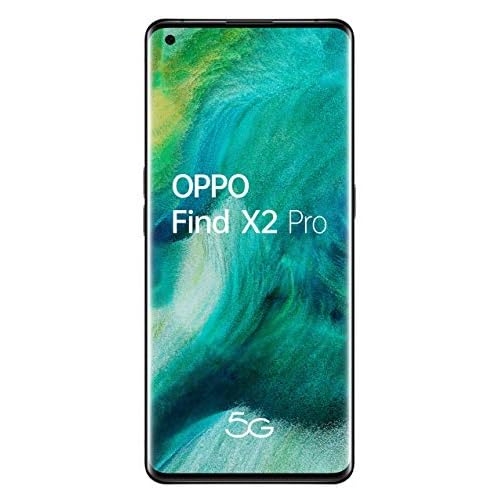 OPPO Find X2 Pro - Smartphone 512 GB, 12 GB RAM, Dual SIM, Ceramic Black [French Version]
