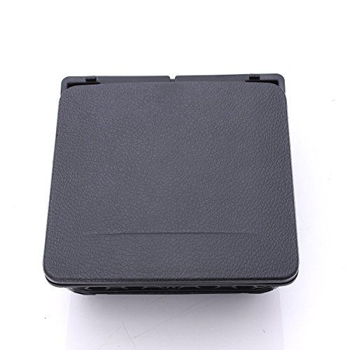 Sp-Auto Black Central Armrest Rear Cup Holder For Vw Golf Mk5 Mk6 #TOP4