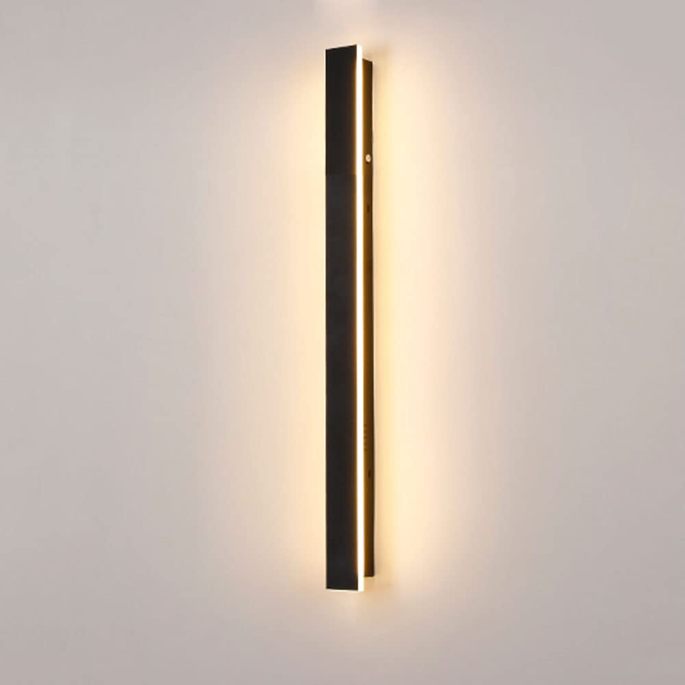 Applique murale LED extérieur étanche lumière noire d'ambiance porche