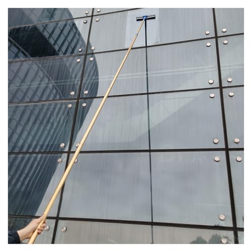 Kit profesional de rasqueta para ventanas, grado comercial para ventanas de casa de 2 pisos, herramienta esencial de limpieza de vidrio