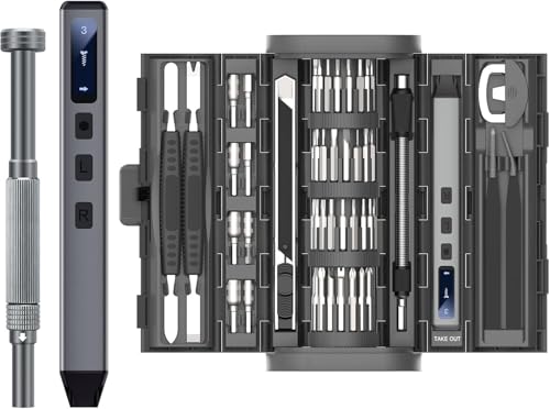 83 in 1 Electric Screwdriver Kit, Multi-Purpose Precision Repair Tool Set, Professional Magnetic Repair Tool Kit with 71 Bits for Computer, PC, Phone, Laptop,Drones, Watch, Xbox, PS5