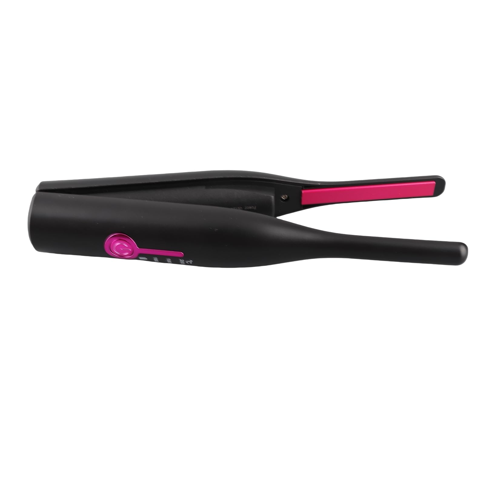 Kabelloses Mini Glätteisen für kurzes Haar, schmales Pencil Glätteisen für Pony und Pixie Cut, 2 in 1 Styler mit einstellbarer Temperatur