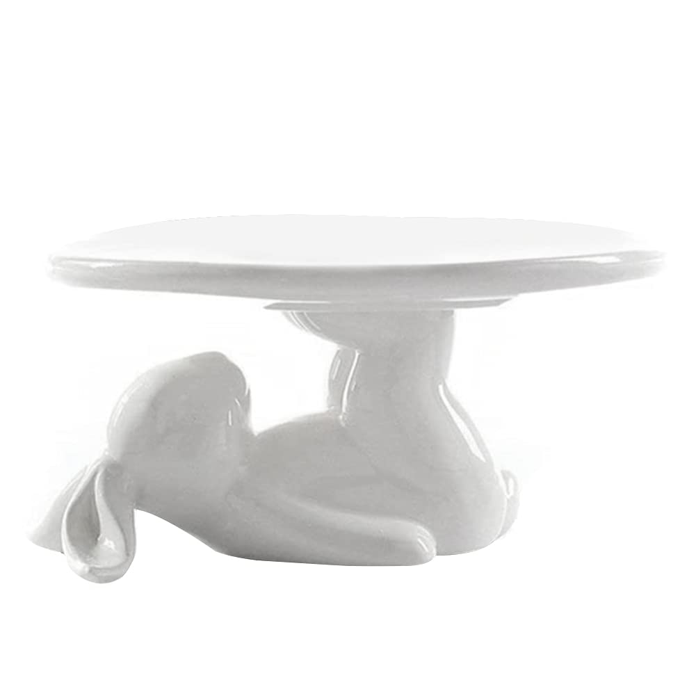 Céramique lapin de vaisselle pour dessert résistante et chic