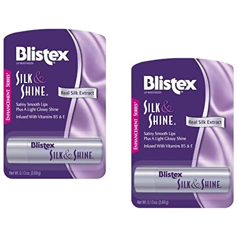 Blistex Silk & Shine Lip Moisturizer 0.13 oz Pack of 2 Cover