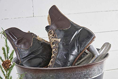 Patines de hockey K&K Interiors 53907A en resina de alta calidad estilo retro 4