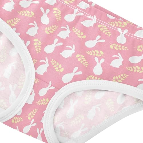 Little Girl Underwear Toddler Panties Kids Undies Rabbit Soft Cotton Briefs 2T-8Y4