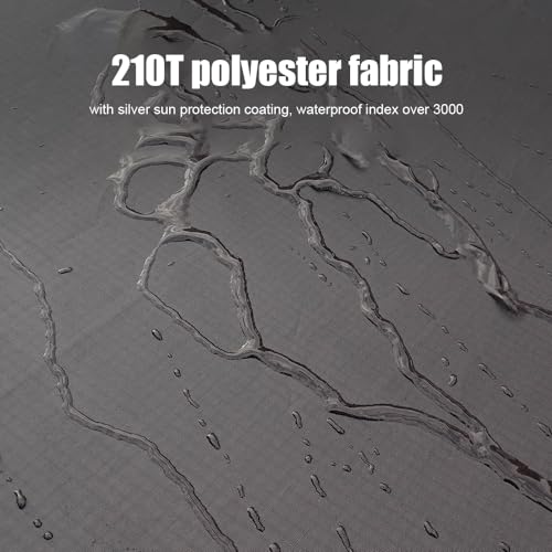 Camping Teepee Tent Outdoor Pyramid Tent Single People Tipi Hot Tent for Camping Hiking - Image 4