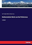 Mathematische Werke von Karl Weierstrass: 3. Band